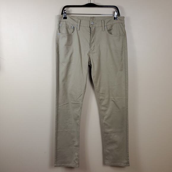 Levi's Men's 511 Slim Fit Jeans in Tan Size 33x32 - Picture 1 of 12